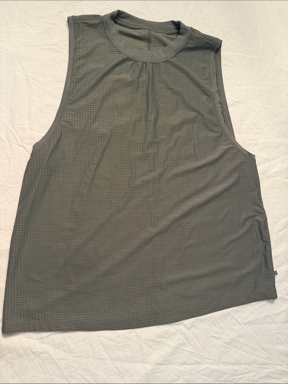lululemon athletica Perforated Tank Top - Gray